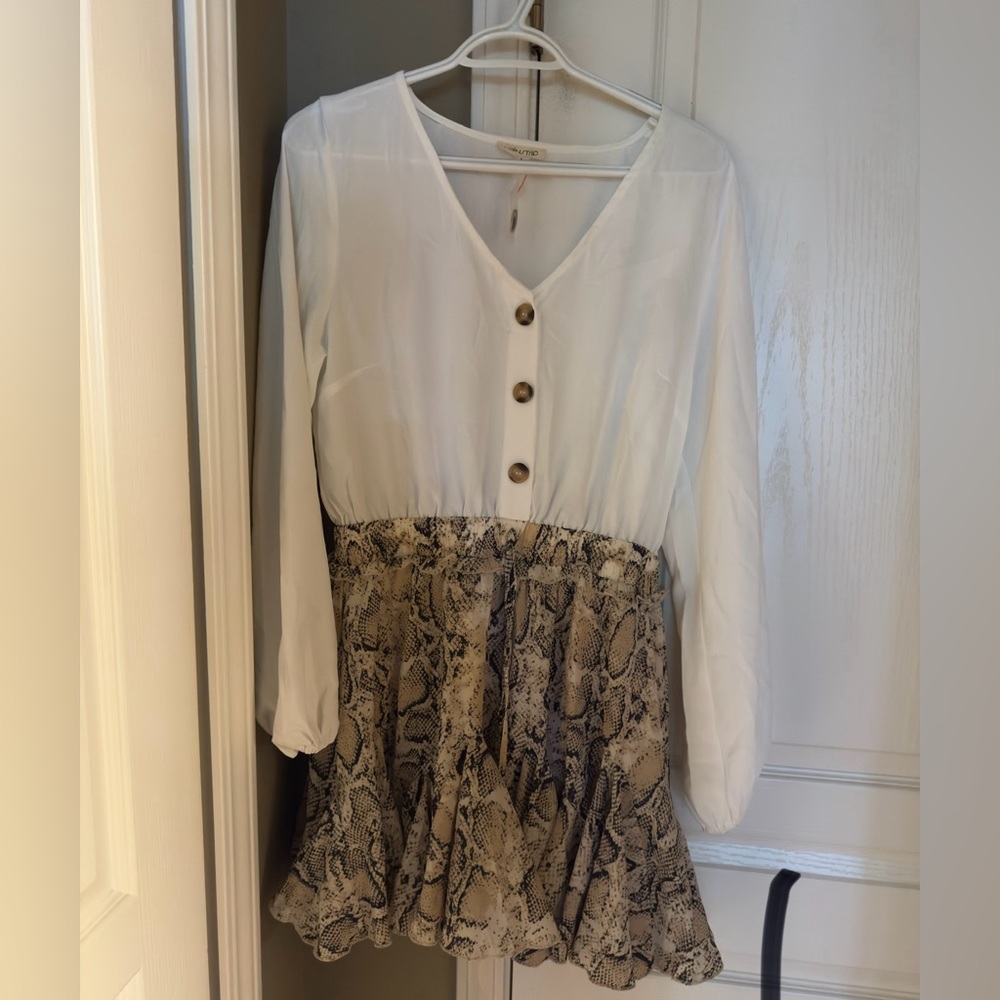 New with tags dress has built in shorts underneath